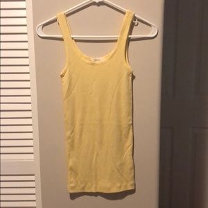 Pastel yellow tank top (never worn)